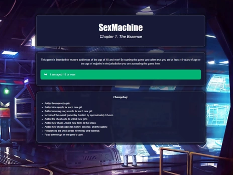 SexMachine. Chapter 1: The Essence